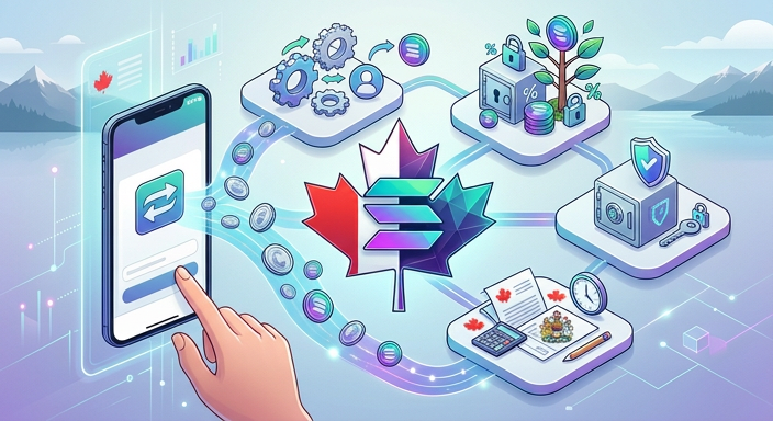 How to Buy Solana in Canada 2026 with Interac e-Transfer — Step-by-Step, Staking, Fees, Self‑Custody & CRA Tax