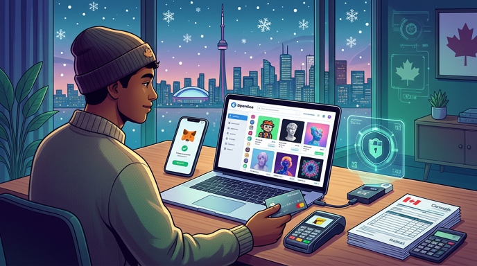 How to Buy NFTs in Canada 2026 with Interac, MetaMask, OpenSea, Self‑Custody & CRA Tax